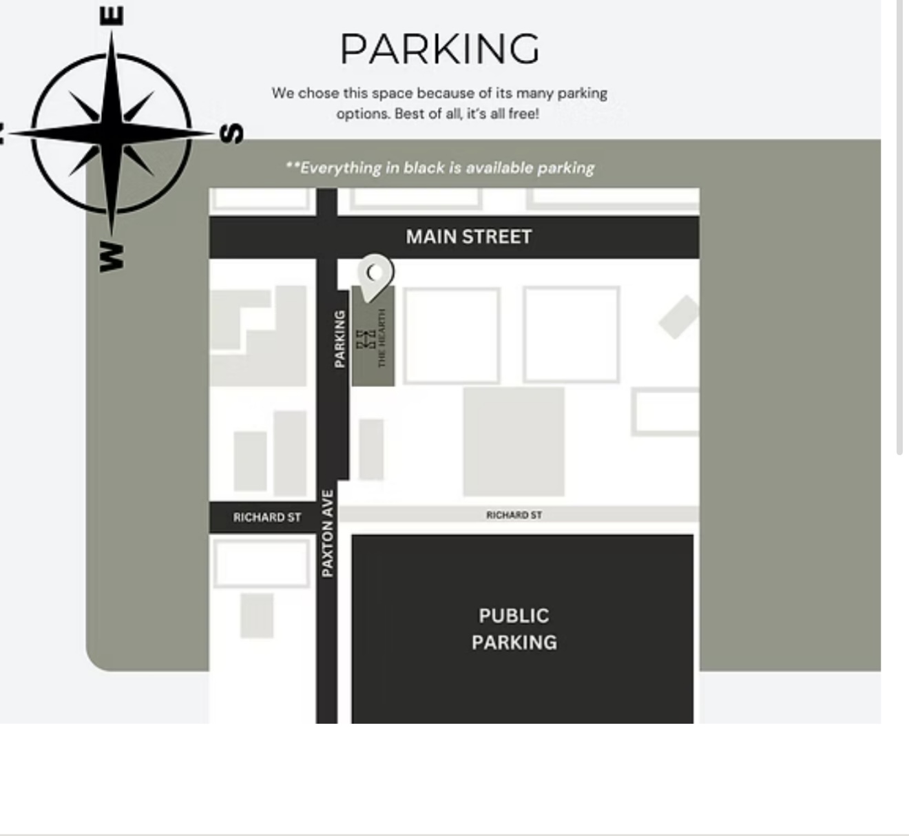 Parking Map for Event